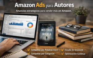Amazon Ads para autores - Creación, configuración y optimización continua de anuncios para tu libro en Amazon