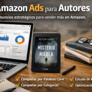Amazon Ads para autores - Creación, configuración y optimización continua de anuncios para tu libro en Amazon