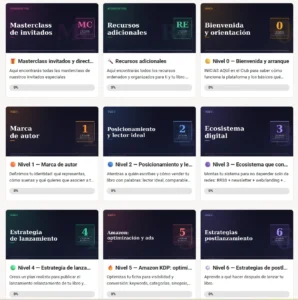 Membresía Club de Marketing paa escritores (Suscripción mensual)