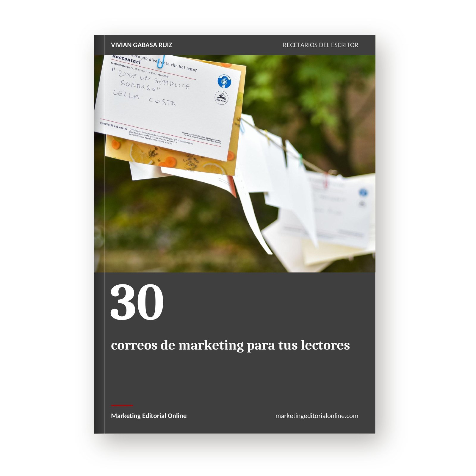 30 correos de marketing para tus lectores